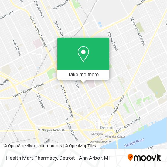 Health Mart Pharmacy map