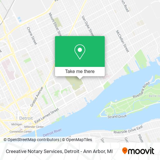 Mapa de Creeative Notary Services