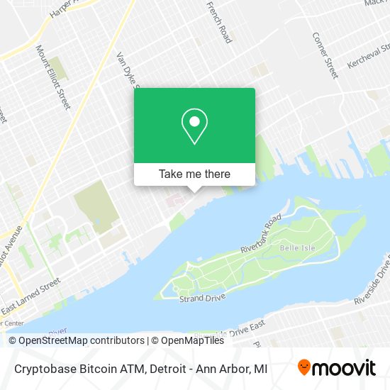 Cryptobase Bitcoin ATM map