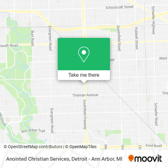 Mapa de Anointed Christian Services