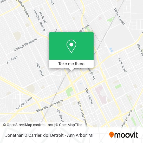 Jonathan D Carrier, do map