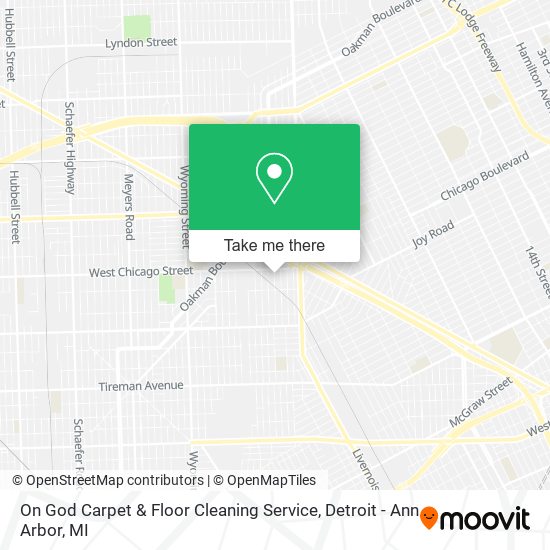 Mapa de On God Carpet & Floor Cleaning Service