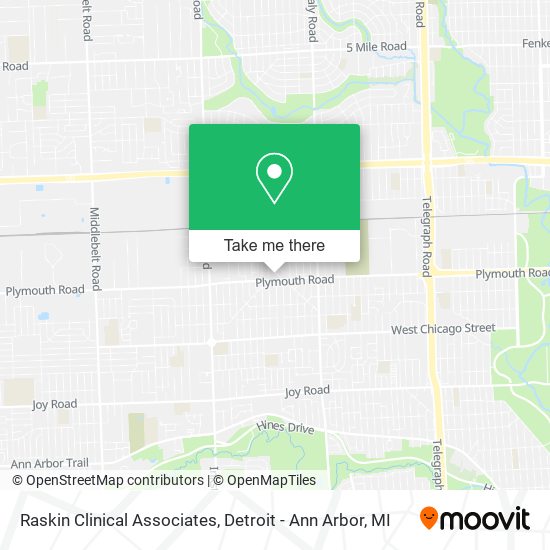 Mapa de Raskin Clinical Associates