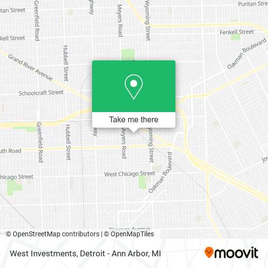 West Investments map