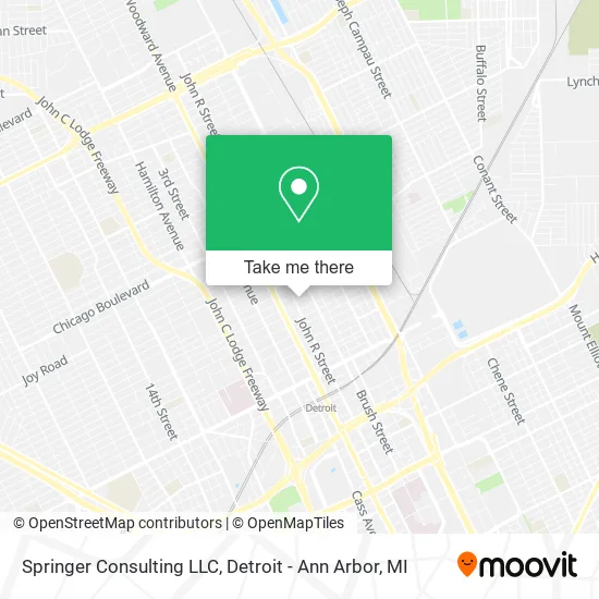 Springer Consulting LLC map