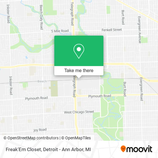 Freak'Em Closet map