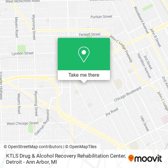 KTLS Drug & Alcohol Recovery Rehabilitation Center map