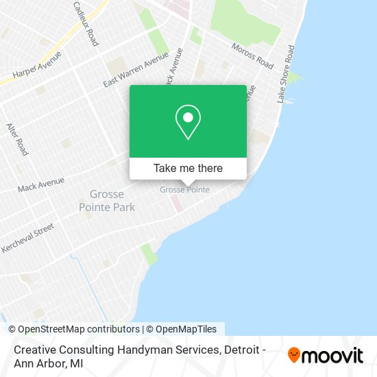 Mapa de Creative Consulting Handyman Services