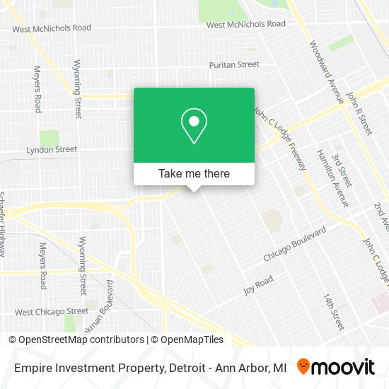 Empire Investment Property map