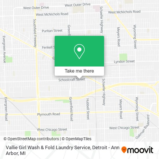 Vallie Girl Wash & Fold Laundry Service map