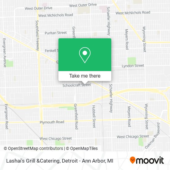 Mapa de Lashai's Grill &Catering