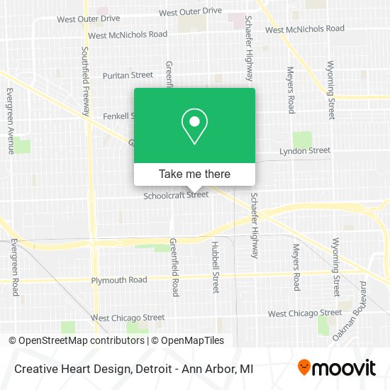 Creative Heart Design map