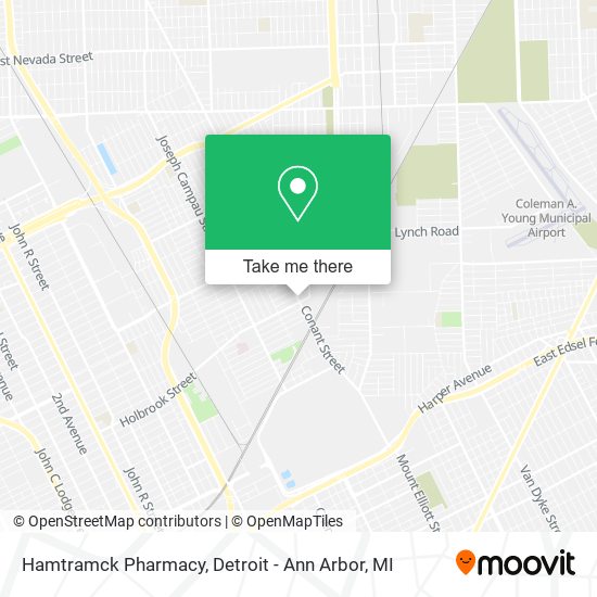 Mapa de Hamtramck Pharmacy