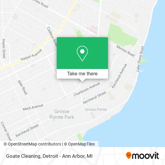 Goate Cleaning map
