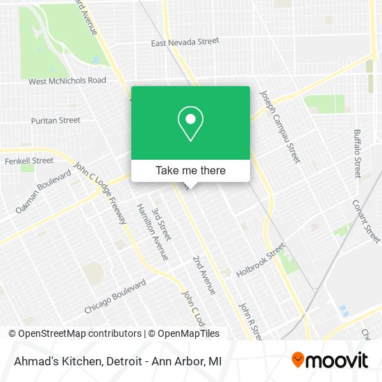 Mapa de Ahmad's Kitchen