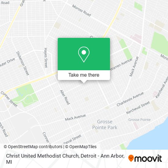 Mapa de Christ United Methodist Church