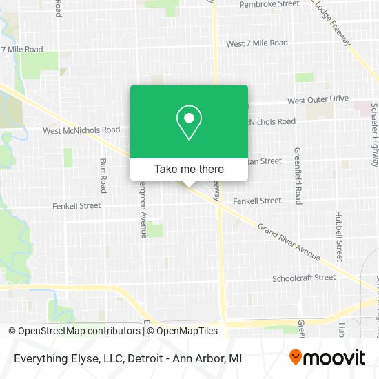 Mapa de Everything Elyse, LLC