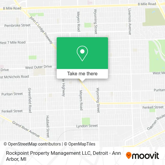 Rockpoint Property Management LLC map