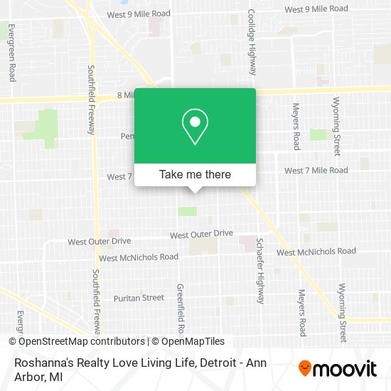 Roshanna's Realty Love Living Life map