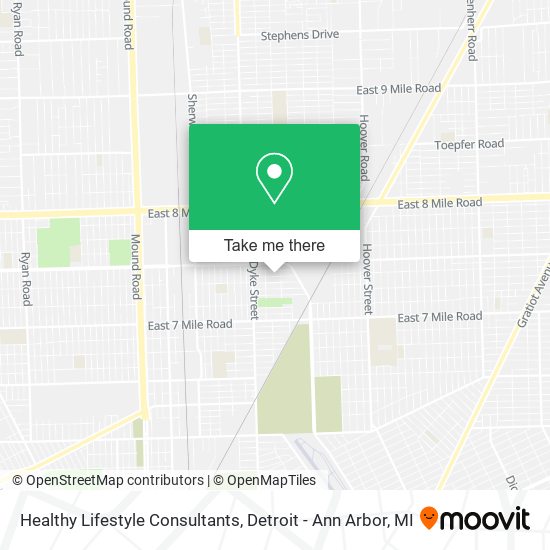 Healthy Lifestyle Consultants map