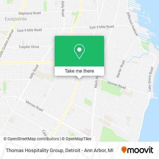Mapa de Thomas Hospitality Group