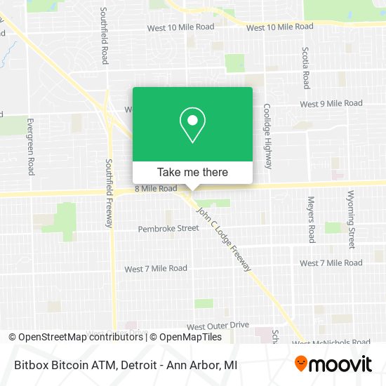 Bitbox Bitcoin ATM map