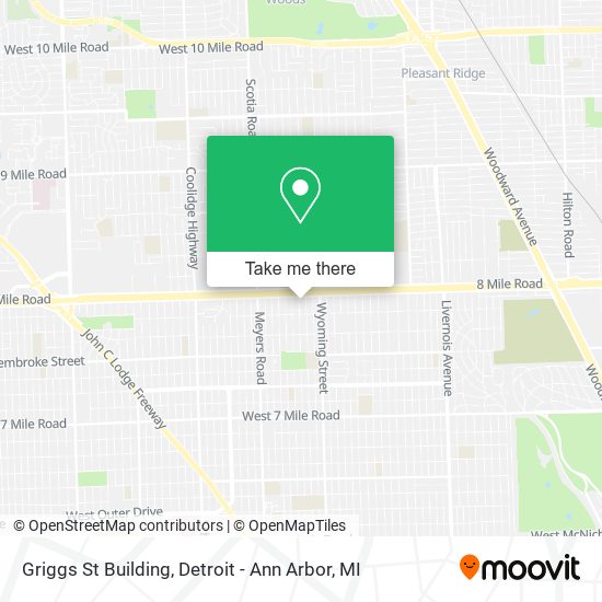 Griggs St Building map