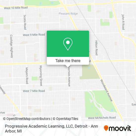 Progressive Academic Learning, LLC map