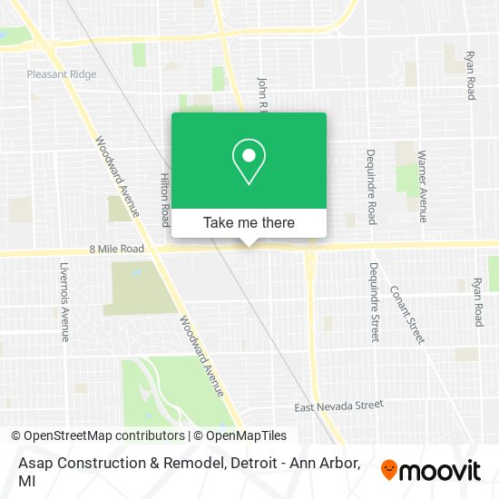 Asap Construction & Remodel map