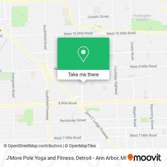 J'More Pole Yoga and Fitness map