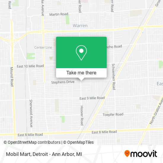 Mapa de Mobil Mart