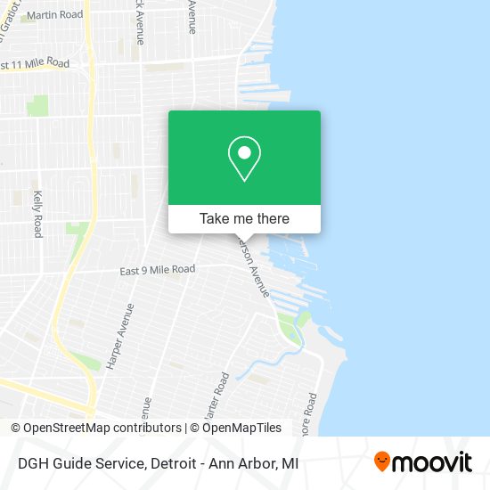Mapa de DGH Guide Service