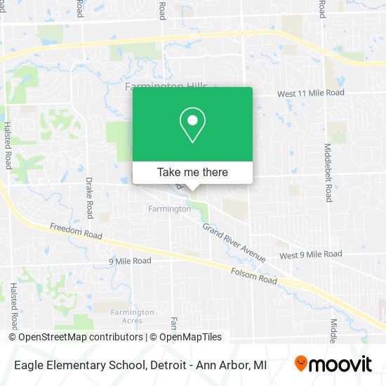 Eagle Elementary School map