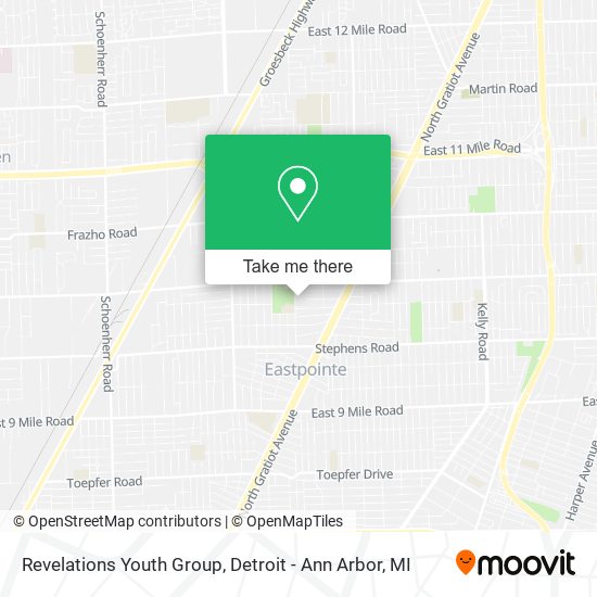 Revelations Youth Group map