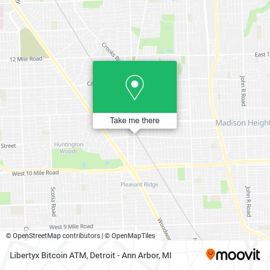 Libertyx Bitcoin ATM map