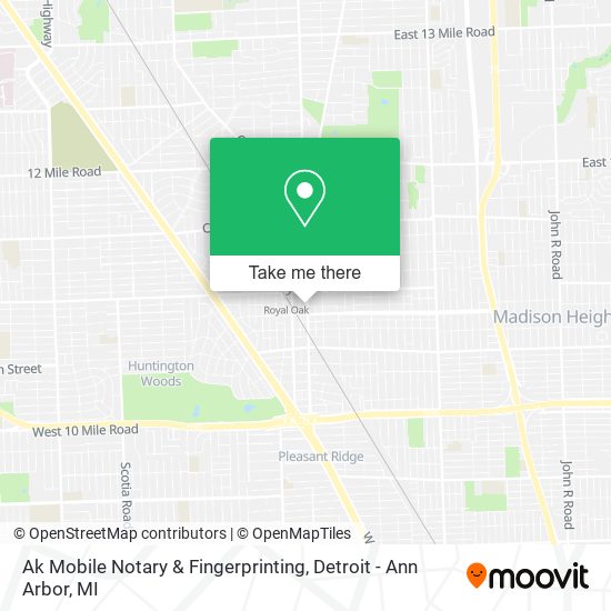 Ak Mobile Notary & Fingerprinting map