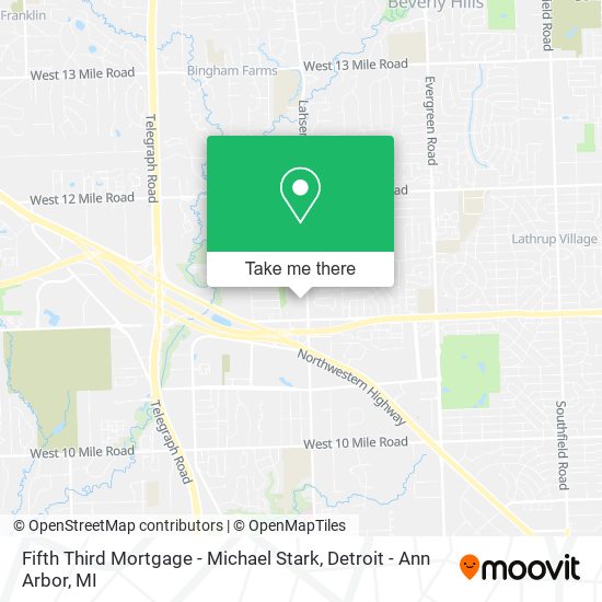 Fifth Third Mortgage - Michael Stark map