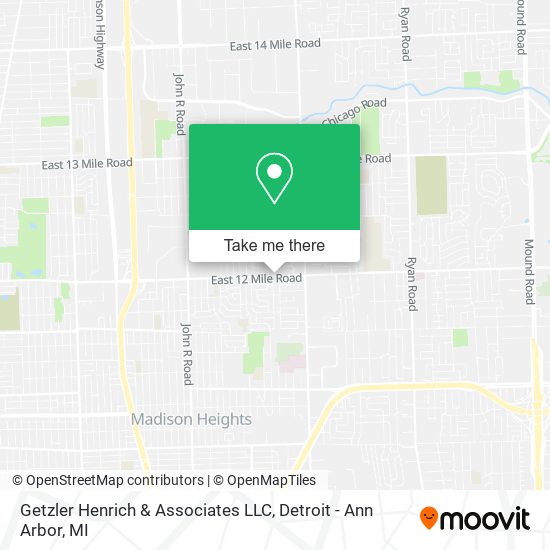 Getzler Henrich & Associates LLC map