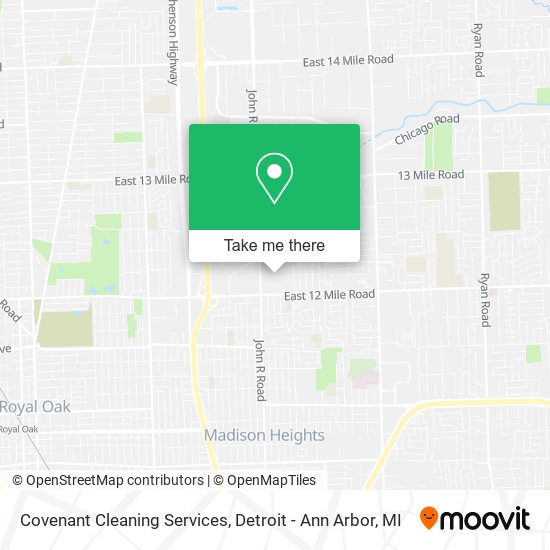 Covenant Cleaning Services map