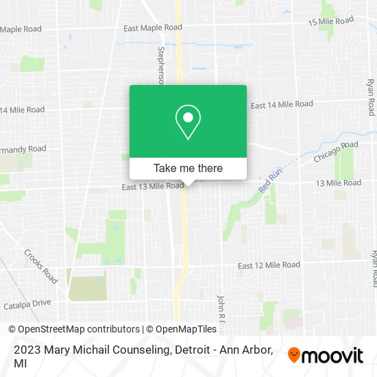 Mapa de 2023 Mary Michail Counseling