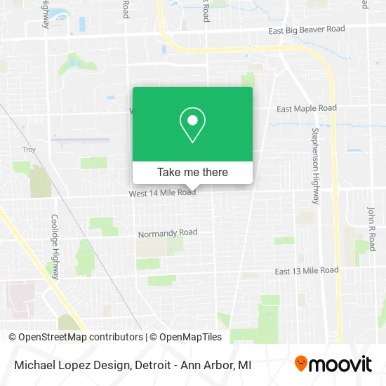 Michael Lopez Design map