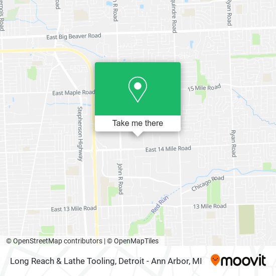 Long Reach & Lathe Tooling map