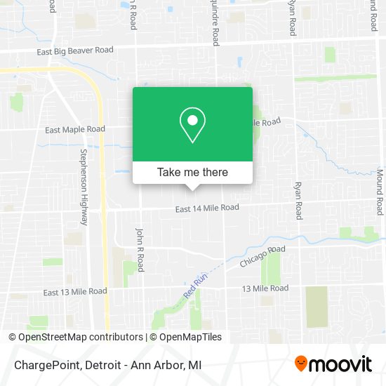 ChargePoint map