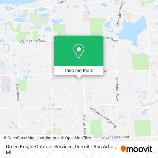 Green Knight Outdoor Services map
