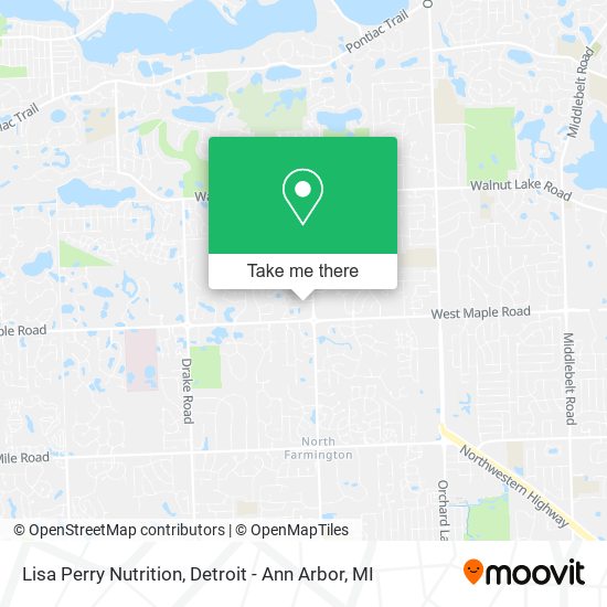 Lisa Perry Nutrition map