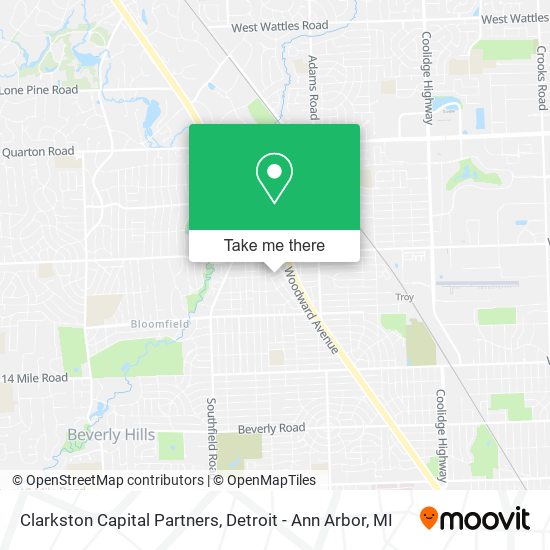 Clarkston Capital Partners map