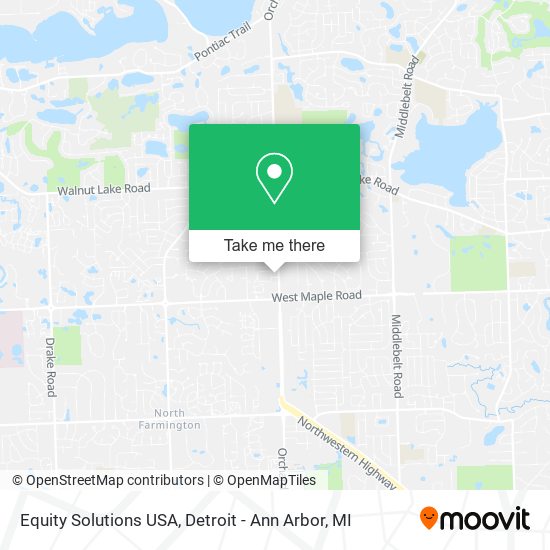 Equity Solutions USA map