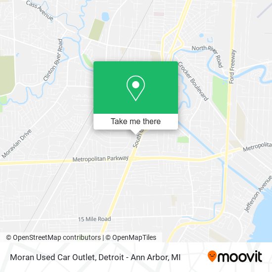 Mapa de Moran Used Car Outlet