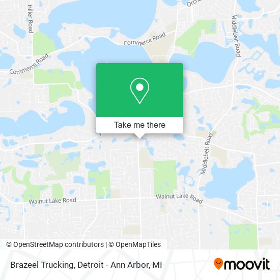 Mapa de Brazeel Trucking