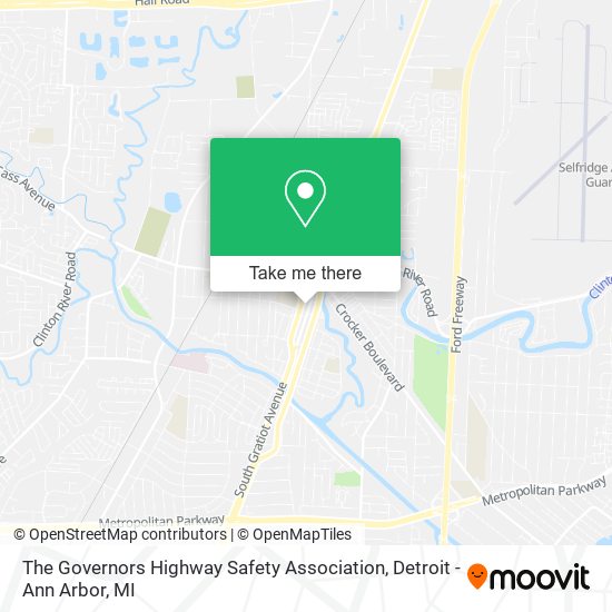 The Governors Highway Safety Association map